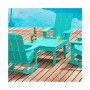 Outdoor Patio Modern Adirondack Coffee Table