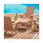 Outdoor Patio Modern Adirondack Coffee Table