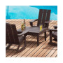 Outdoor Patio Modern Adirondack Coffee Table