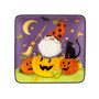 Halloween Gnomes Canape Plate Square Set, 4 Pieces