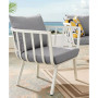 Riverside Outdoor Patio Aluminum Armchair