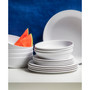 Melamine Edge Matte  Low Bowl Set of 6