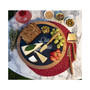 Disney's Mickey Mouse Insignia Acacia and Slate Charcuterie Board with Cheese Tools