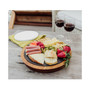 Disney's Mickey Mouse Insignia Acacia and Slate Charcuterie Board with Cheese Tools