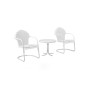Tulip 3 Piece Metal Conversation Seating Set