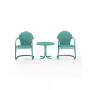 Tulip 3 Piece Metal Conversation Seating Set