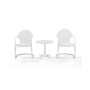 Tulip 3 Piece Metal Conversation Seating Set