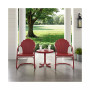 Tulip 3 Piece Metal Conversation Seating Set