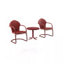 Tulip 3 Piece Metal Conversation Seating Set