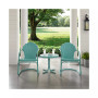Tulip 3 Piece Metal Conversation Seating Set