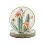 Desert Beauty Melamine Plate Set, 6 Piece