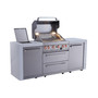 Outdoor Kitchen 400 Deluxe Island with Grill and Cabinets