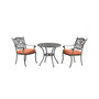 Chateau Outdoor Cast Aluminum 3-Pc. Dining Set (32" Round Bistro Table and 2 Dining Chairs), Created for Macy's