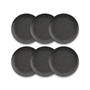 Orion Speckles 6-Piece Dinner Plate Set, 10.5"