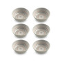 7.5" Desert Mandala 6-Piece Low Bowl Set, 42 oz