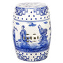 Ocean Jewel Garden Stool