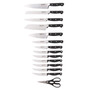 PowerEdge Knife 15 Piece Knife Block Set with Built In Electric Knife Sharpener