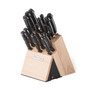 PowerEdge Knife 15 Piece Knife Block Set with Built In Electric Knife Sharpener