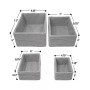 Stackable Woven Baskets, Set of 4