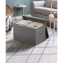 Foldable Large Storage Bin with Handles and Lid - Set of 3