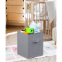 Foldable Storage Cube Bin with Dual Handles- Set of 6