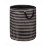 Design Import Paper Bin Basket Weave, Round