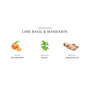 Lime Basil & Mandarin Home Candle, 7.1-oz.