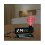 Pop-Up Bar Projection Alarm Clock with USB Charging Port