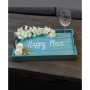 Decorative Wood Serving Tray with Handles