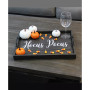 Decorative Wood Serving Tray with Handles