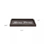 Decorative Wood Serving Tray with Handles