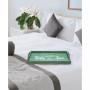 Decorative Wood Serving Tray with Handles