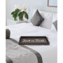 Decorative Wood Serving Tray with Handles