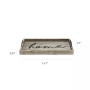 Decorative Wood Serving Tray with Handles