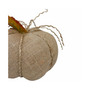 Burlap Autumn Harvest Table Top Pumpkin, 5.5"