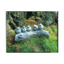 Birds on A Log Garden Statue