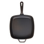 Cast Iron 11" Open Square Fry pan with Assist Handle