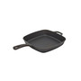 Cast Iron 11" Open Square Fry pan with Assist Handle