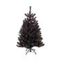 Pre-Lit Noble Spruce Artificial Halloween Tree Lights, 4'