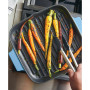 Enameled Cast Iron, 11" Square Grill Roasting Pan