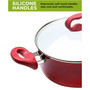 Aluminum 5 Quart Bliss Non-Stick Dutch Oven with Glass Lid