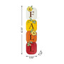 42" H Fall Wood Stacked Pumpkin Porch Decor
