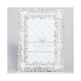 Jasmond Silver Metal Frame with Crystal Spray - 4" x 6"