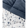 Home Collection Premium Down Alternative Forget Me Not Reversible Comforter Set, Full/Queen