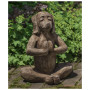 Yoga Dog Garden Statue