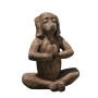 Yoga Dog Garden Statue