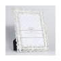 Jasmond Silver Metal Frame with Crystal Spray - 5" x 7"