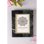 Bellissimo Green Black Marble Picture Frame 5" x 7"