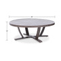 Tara Aluminum 48" Round Outdoor Table, Created for Macy's