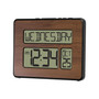 Backlight Atomic Full Calendar Digital Clock with Extra Large Digits